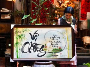 Vợ chồng | Vẽ làng quê màu